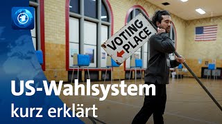 Wie das USWahlsystem funktioniert [upl. by Prager756]