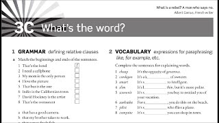 American English File 2  Unit 3c Workbook [upl. by Noyes]