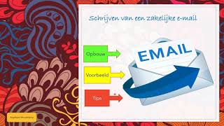 Schrijven van een zakelijke email [upl. by Alet]