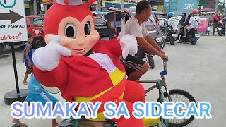 JOLLIBEE SIDECAR RIDE  SHARE THE JOY [upl. by Balbinder162]