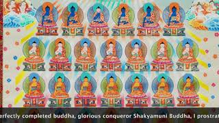 Short35 Buddhas1x eachgroup reciting [upl. by Hali884]