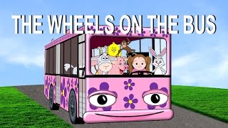 The Wheels On The Bus  Nursery Rhymes [upl. by Yenor23]