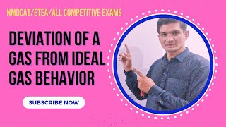 129 DEVIATION OF A GAS FROM IDEAL BEHAVIOR Chemistry mcqs for MDCAT ETEA and all competitive exams [upl. by Dani]