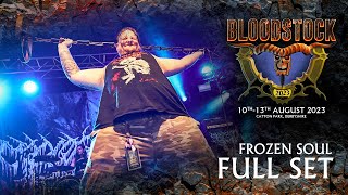 FROZEN SOUL  Live Full Set Performance  Bloodstock 2023 [upl. by Dnalrah]