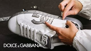 DGFattoAMano  The making of DGSneakers by DolceampGabbana [upl. by Tera]