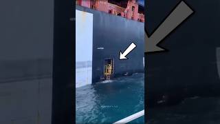 Why is this gate made on the side of the ship  shorts ship [upl. by Sharity]