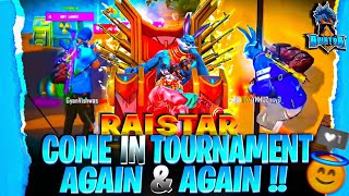 Can RaiStar Come Back In Tournament🔥 RaiStar Tournament Gameplay Rocky amp Rdx Reaction RaiStar [upl. by Razaele812]