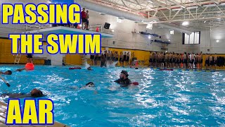 NAVY BOOT CAMP PASSING THE SWIM [upl. by Iow]