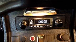 1974 MGB with a Retro Sound Model 1 Massive NX2 and JL Audio C2650x [upl. by Jacie]