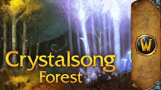 Crystalsong Forest  Music amp Ambience  World of Warcraft [upl. by Htelimay]