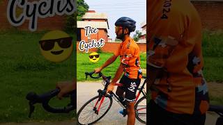 The Cyclist 😎 shorts cyclist cycling cristianoronaldobycycle youtubeshorts [upl. by Sidon]