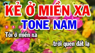 Karaoke Kẻ Ở Miền Xa Tone Nam  Rê Thứ  Nhạc Sống Tuấn Cò [upl. by Farrah]