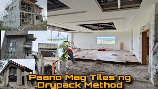 Paano Mag tiles gamit ang Drypack method at Bakit  Project Update [upl. by Doughman]