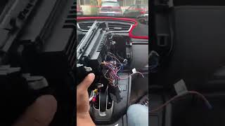 Honda CRV  BREEZE Modify to 123 inch android player with wireless carplay [upl. by Maurita]