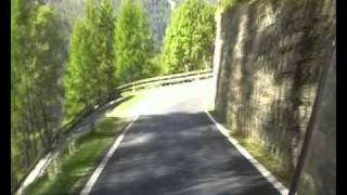 BMW F 800GS tackles Gavia Pass  Passo de Gavia Italy [upl. by Ailbert]