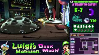 Luigis Mansion Dark Moon Walkthrough  53  A Train to Catch E3 [upl. by Minette]