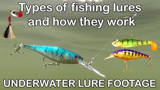 How fishing lures work underwater fishing lures [upl. by Mercado827]