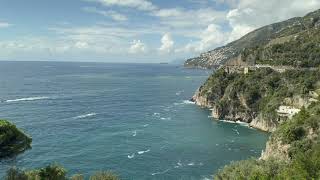 Amalfi Coast 4K  Beautiful Scenic Relaxation Video [upl. by Danczyk52]