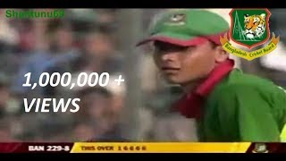 Mashrafe Mortaza hit 25 Runs in 5 Consecutive Balls  6 6 6 6 1 [upl. by Mariejeanne]