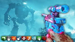 ORIGINS ULTIMATE LIGHTNING STAFF BUILD UPGRADE GUIDE BO3 Zombies Chronicles KIMATS BITE Easter Egg [upl. by Augustus]