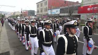 Ingreso Escuela Naval y Escalón FACH destino Ceremonia 18 Sept 2024 Valparaíso Chile [upl. by Shirline]