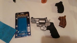 Grip Upgrade  Hogue Monogrip SampW 629 44 magnum Installation and Review [upl. by Nahgaem]