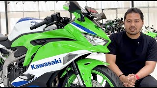 BELI NINJA LAGI ⁉️REVIEW NEW ZX25RR 40TH ANNIVERSARYCAT KAWASAKI BEDA [upl. by Gnilhsa]