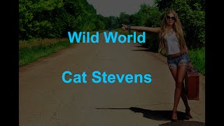 Wild World  Cat Stevens  with lyrics [upl. by Janelle]