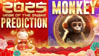 2025 Chinese Zodiac Monkey Horoscope Prediction 2025Prediction [upl. by Bianka]