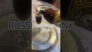 kvass is a traditional beverage made from rye breadkvass russiandrinkshortvideo [upl. by Ynoep]