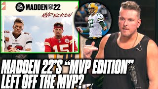 Pat McAfee Reacts To Madden 22s quotMVP Editionquot Cover Release [upl. by Domingo101]