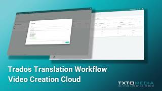 Trados Translation workflow [upl. by Litsyrk]