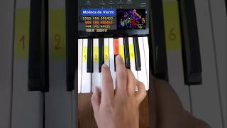 Molinos de Viento  Piano Tutorial EASY Piano Fácil [upl. by Latsyrd]