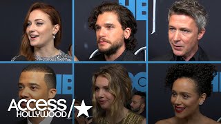 Game Of Thrones Cast Talk Series MostShocking Moments Part 2  Access Hollywood [upl. by Dee Dee383]