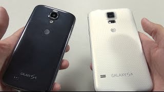 Galaxy S5 vs S4 First Impressions and Comparison [upl. by Danika]