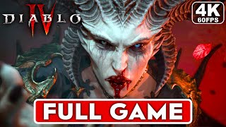 DIABLO 4 Gameplay Walkthrough Part 1 FULL GAME 4K 60FPS PC ULTRA  No Commentary [upl. by Benni926]