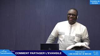 SEMINAIRE  COMMENT PARTAGER LEVANGILE  Apôtre Michel MENAKALE [upl. by Irianat665]