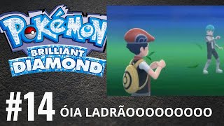 Jornada Pokémon Brilliant Diamond 14 Pega Ladrão e o Surf [upl. by Kimberley]