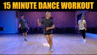 15 Minute Dance Workout  Cumbia Cha Cha Salsa Samba And American Rumba  Easy To Follow Along [upl. by Cheshire]