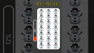 FINDTHEODDEMOJIOUT 772  howgoodareyoureyesemojichallengepuzzlegamequiz [upl. by Bolme]