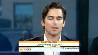 Today Show Matt Bomer talks bromance with costarflv [upl. by Nimzaj612]