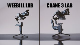 Zhiyun CRANE 3 LAB Vs WEEBILL LAB  Comparison [upl. by Tim]