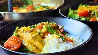 Simple Fish Curry Recipe  Easy and Delicious [upl. by Damian627]