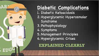 Diabetic Ketoacidosis and Hyperglycemic Hyperosmolar Crisis Advanced Comparison of DKA and HHS [upl. by Nidnal12]