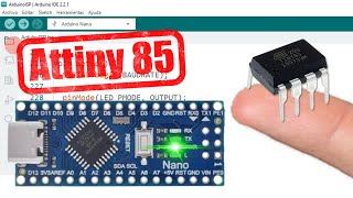 Programar un ATtiny85 con Arduino como Programador ISP [upl. by Zacharia]