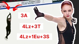 Alexandra Trusova Jump Practice  US Classic 2021 🇺🇸 [upl. by Alex]