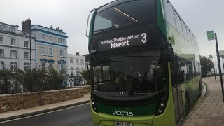 southern vectis 1151 1152 1520 1525 1613 1660 1693 on route 3 4 9 2 at Ryde bus station [upl. by Hogg323]