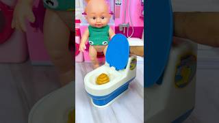 Satisfying with Unboxing amp Review Funny Toilet and Baby Set Toys ASMR Videos [upl. by Somerville138]