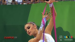 Focus Evgena Kanaeva  Kazan 2013  14th CAMPUS TV Show [upl. by Ardeed]