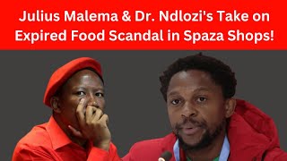 WATCH Malema and Ndlozi’s Views on Expired Food amp Spaza Shops Situation [upl. by Aicenev]